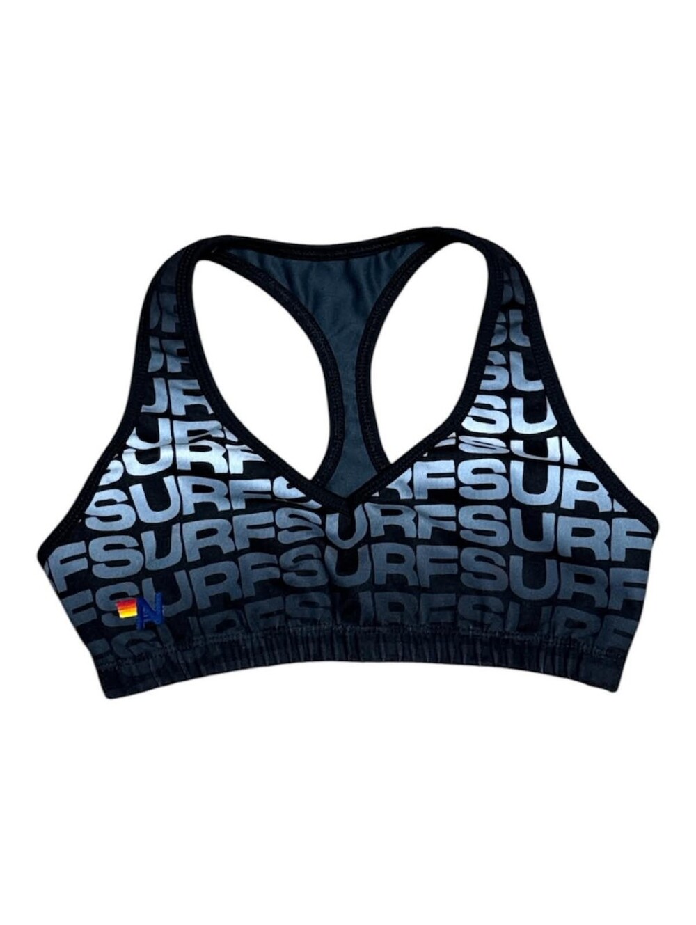 AVIATOR NATION Surf Print Sports Bra XS